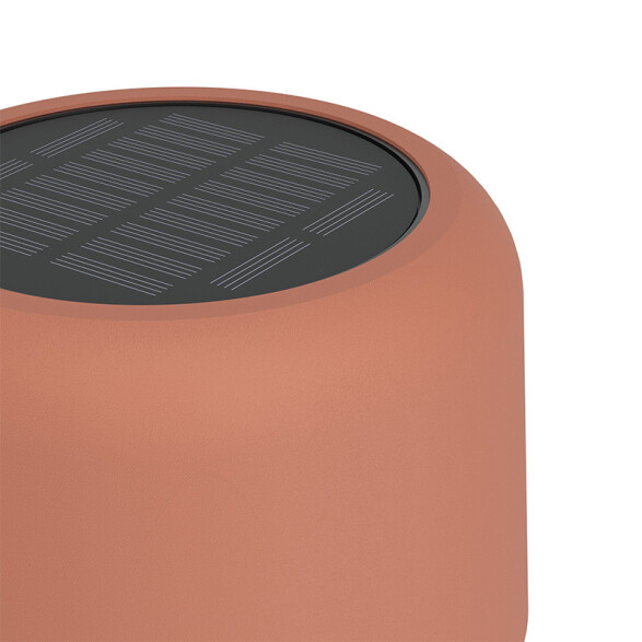 Lámpara de pie ladrillo solar-USB 2,8W cálido IP44 EG3680