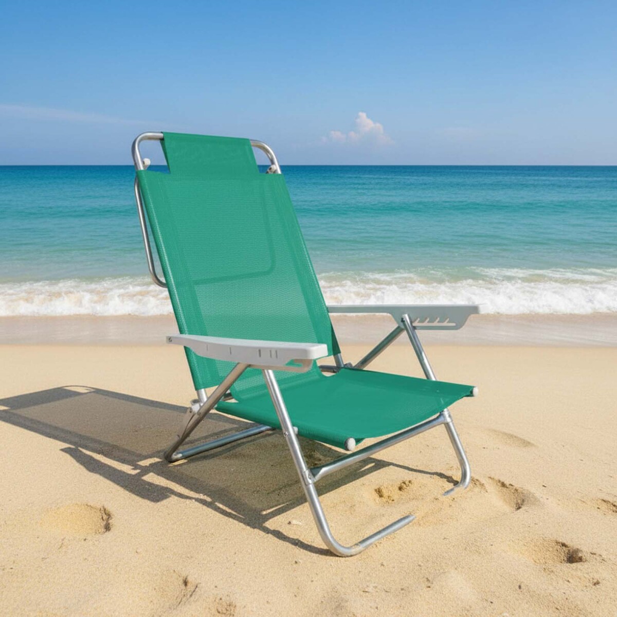 SILLA RECLINABLE PLAYA - ALUMINIO MULTICOLOR SUMMER MOR 