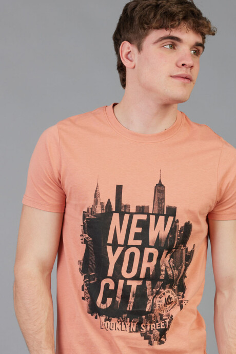 T-SHIRT NOVIDO PARADOX Coral