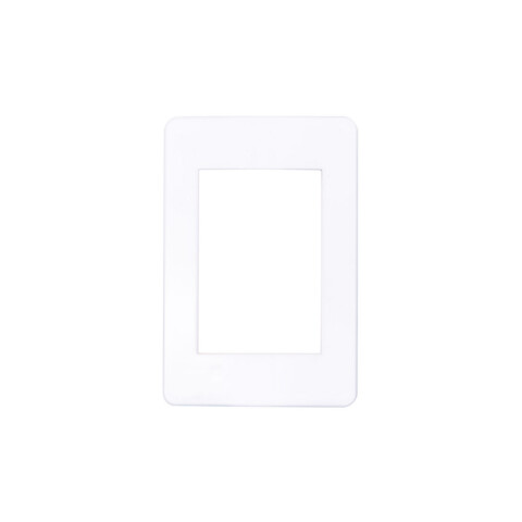 Plaqueta para 3 módulos blanco - Reggio Slim M46553