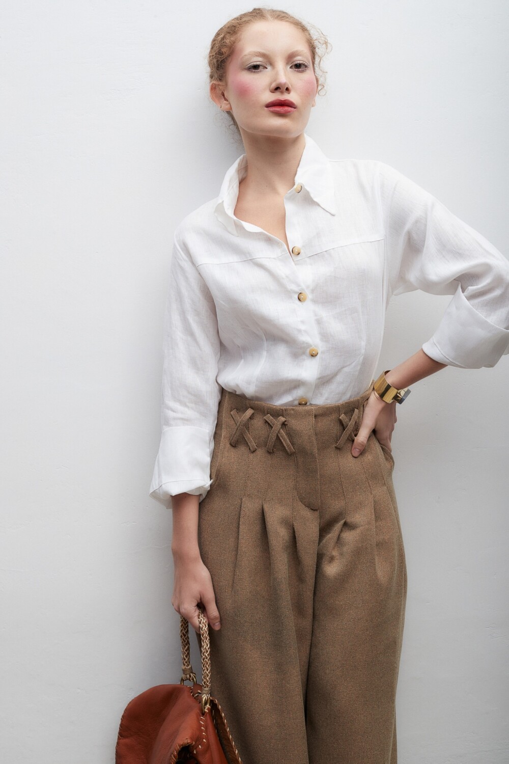 Cross Pants Mostaza