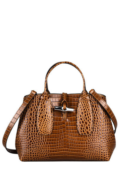 Longchamp -LE ROSEAU BAG M Camel
