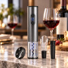 Set de Vino con Sacacorchos Eléctrico a Pilas y 3 Accesorios Grande Set de Vino con Sacacorchos Eléctrico a Pilas y 3 Accesorios Grande