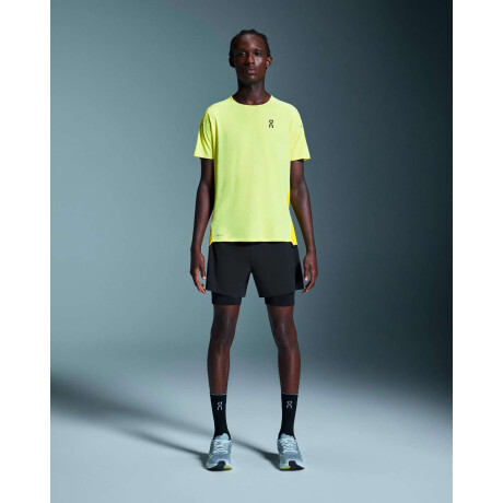 Short 5 Performance 2/1 de Hombre Negro