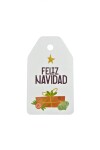 Tag colgante navidad 5x8,5 cm DISEÑO 4