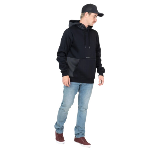 Canguro Volcom Forzee Po - Negro Canguro Volcom Forzee Po - Negro