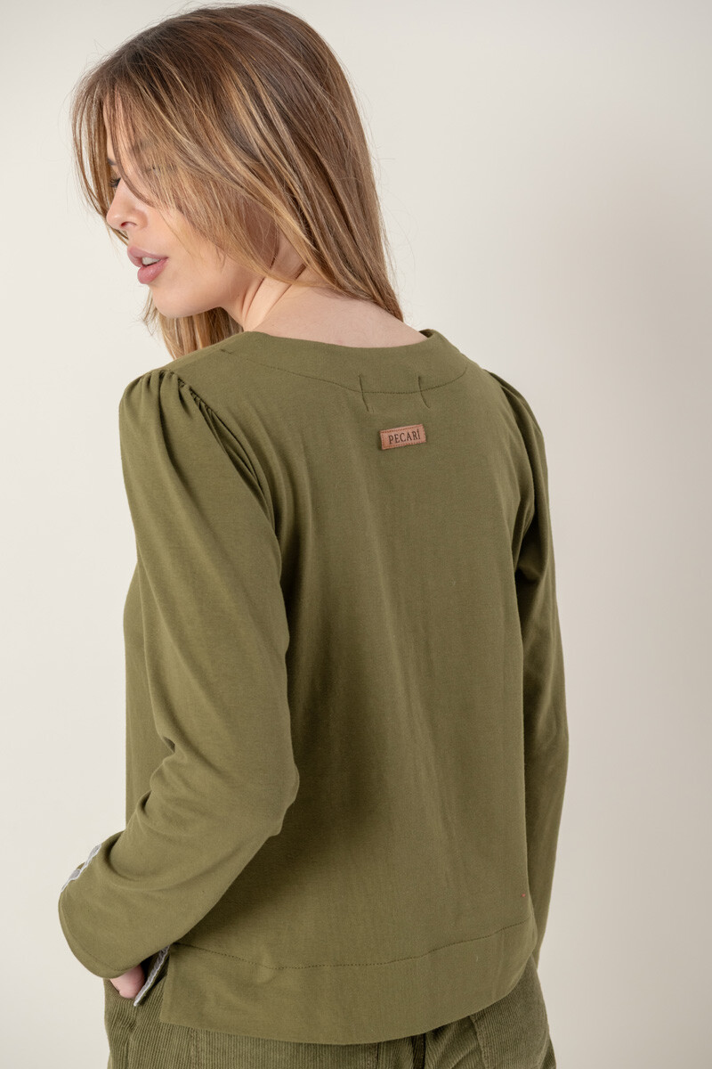 Remera soft Verde