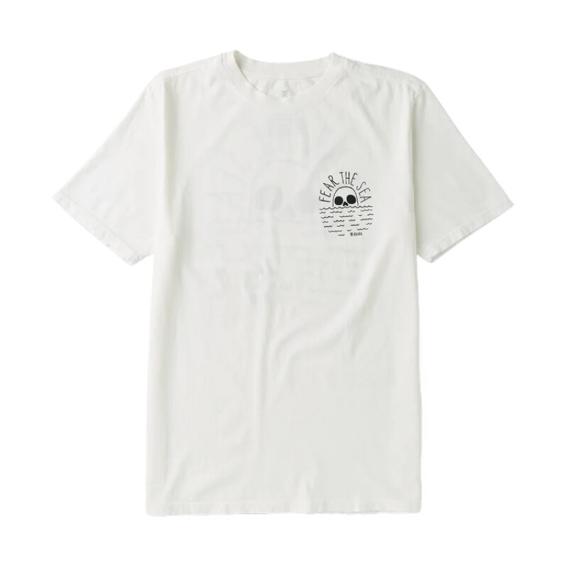 Remera Roark Fear The Sea - Blanco Remera Roark Fear The Sea - Blanco