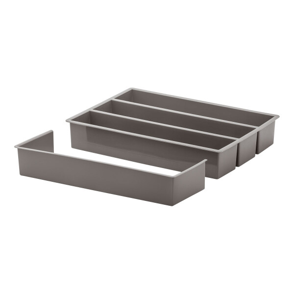 ORGANIZADOR UTENSILIOS 35X25X6 CMS GRIS ORGANIZADOR UTENSILIOS 35X25X6 CMS GRIS