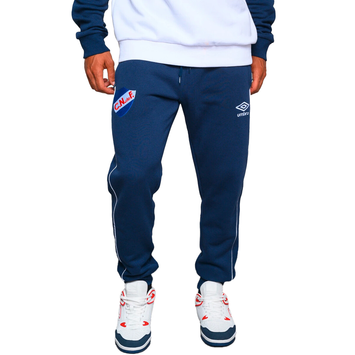 Pantalones Umbro URBAN CNF de Hombre - NU143023 - Marino-rojo 