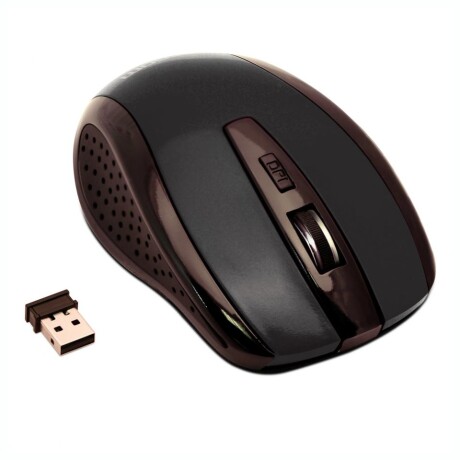 MOUSE INALAMBRICO 2.4G ARGOM Mouse Inalámbrico ARGOM 2.4Ghz Seis Botones - Black