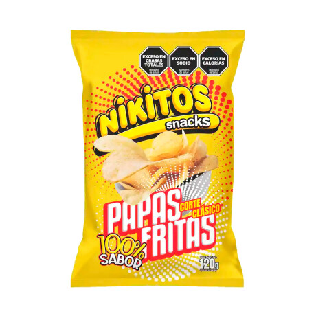 Papas Fritas NIKITOS 120 Grs Papas Fritas NIKITOS 120 Grs