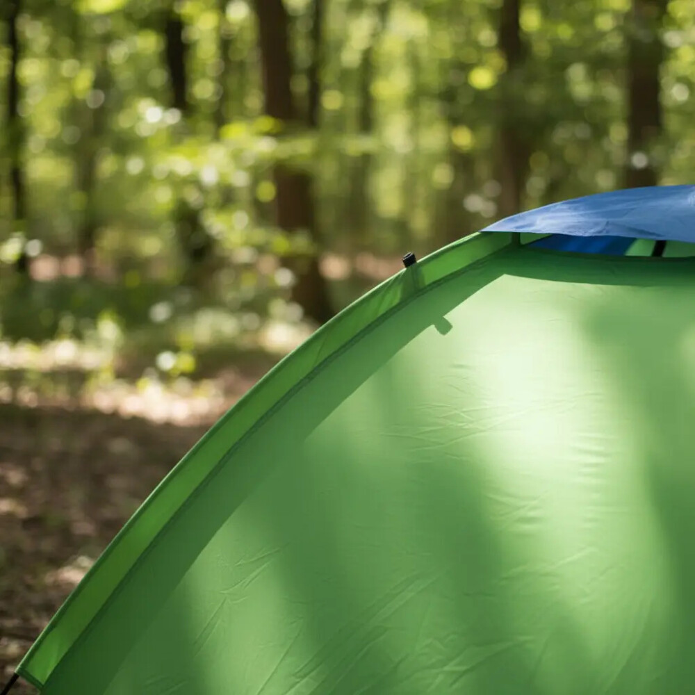 Carpa Iglú De Camping Para 3 Personas AZUL Y VERDE