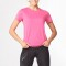Polo Running Aero Tee Mujer Mauve/white Reflective