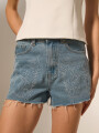 Short Texa Azul Claro