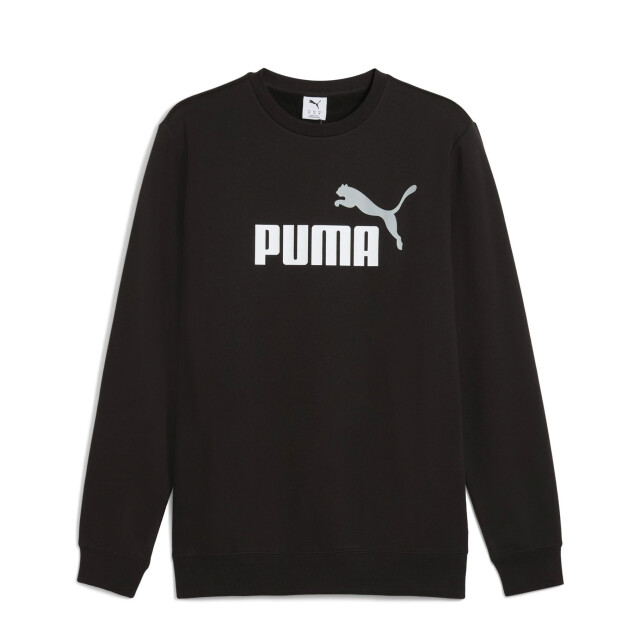 Buzo de Hombre Puma Logo Crew Negro
