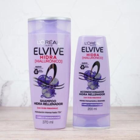 Pack Shampoo + Acondicionador Elvive Hidra Hialurónico 001