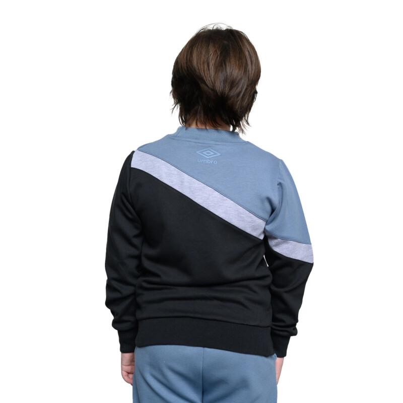 Buzo - Umbro - UMBRO BUZO JUT NIÑO de Niños - 20206324 Negro-azul Piedra