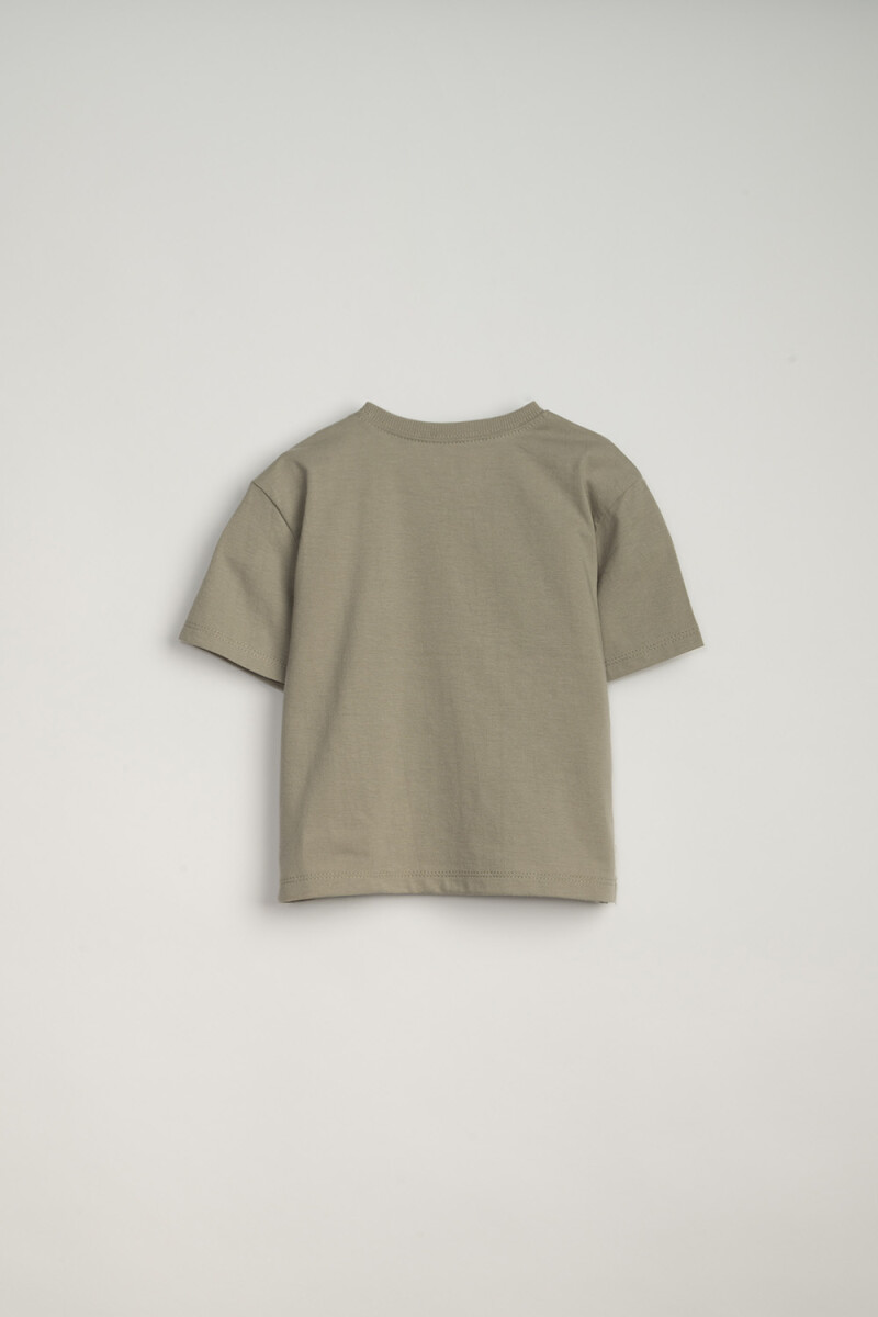 Remera oversize estampa Here Comes Vison