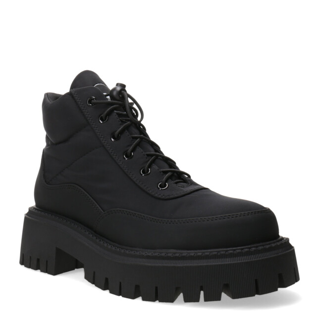 Botas de Mujer Miss Carol NANTU acordonada Negro