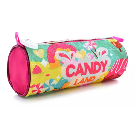 Cartuchera Tubo Candy Brillosa Phi Phi Bags 102002 Cartuchera Tubo Candy Brillosa Phi Phi Bags 102002