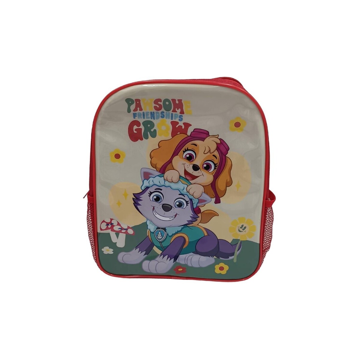 Mochila personajes 30x24x20 cm - Naranja 