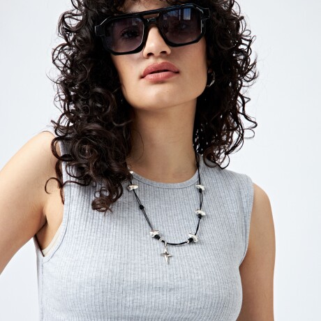 TOP NELSY Gris Melange