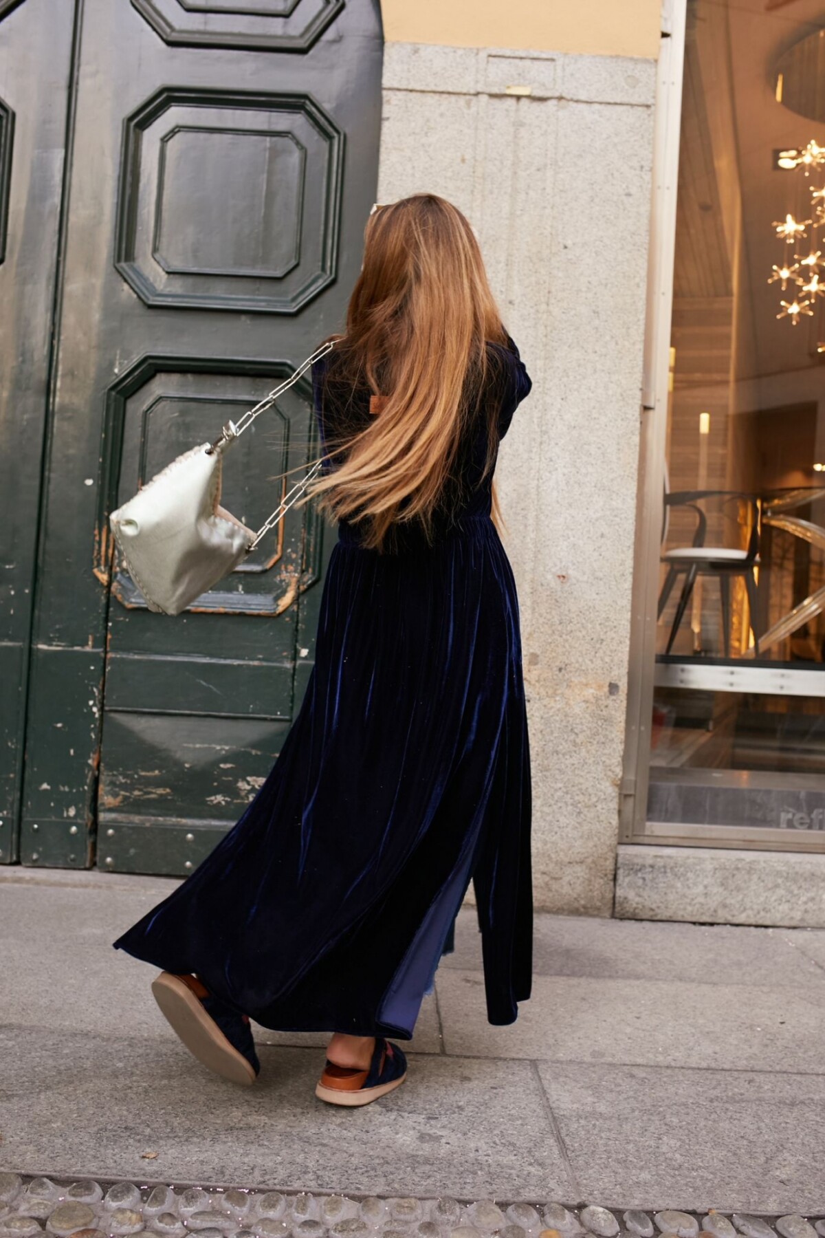 Velvet Coat Azul