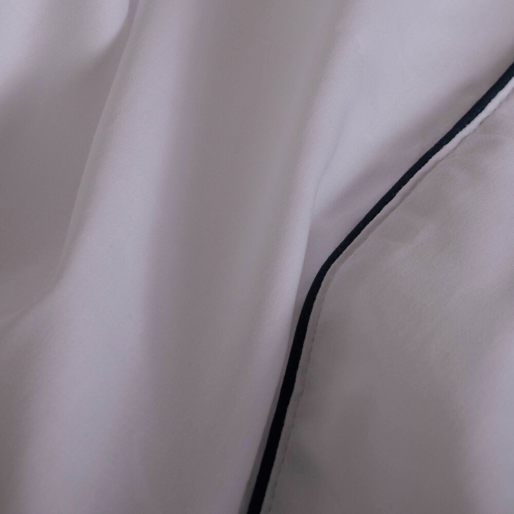 JGO SÁBANAS 1 PLAZA ALGODON BLANCO FESTÓN 300H