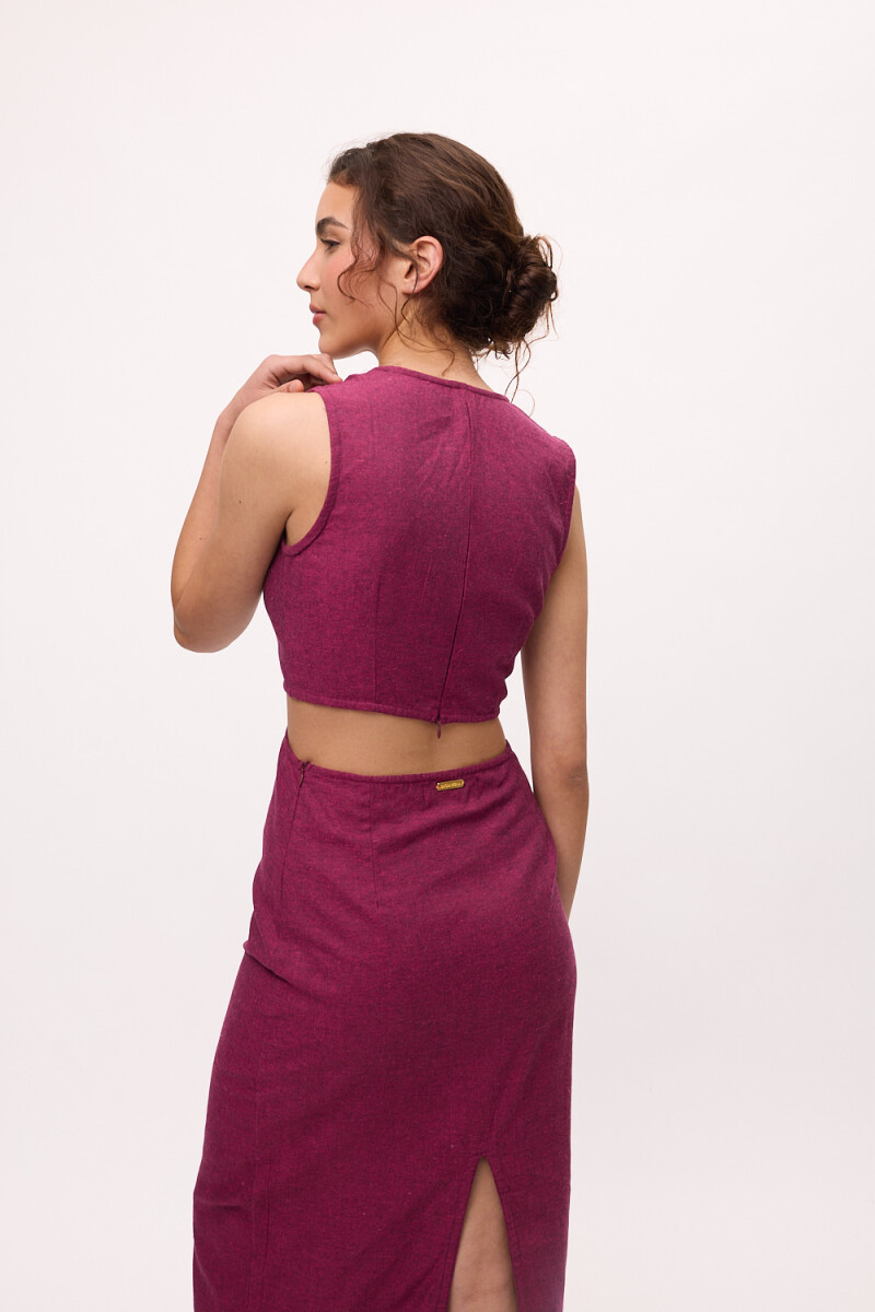 Vestido New Zaz Fucsia