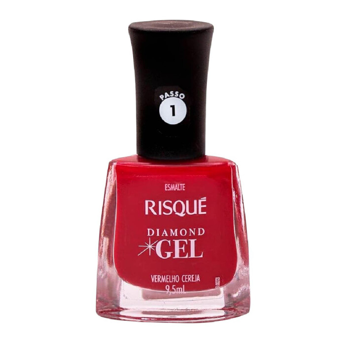 RISQUE ESMALTE UÑAS VERMELHO X 9,5 ML única