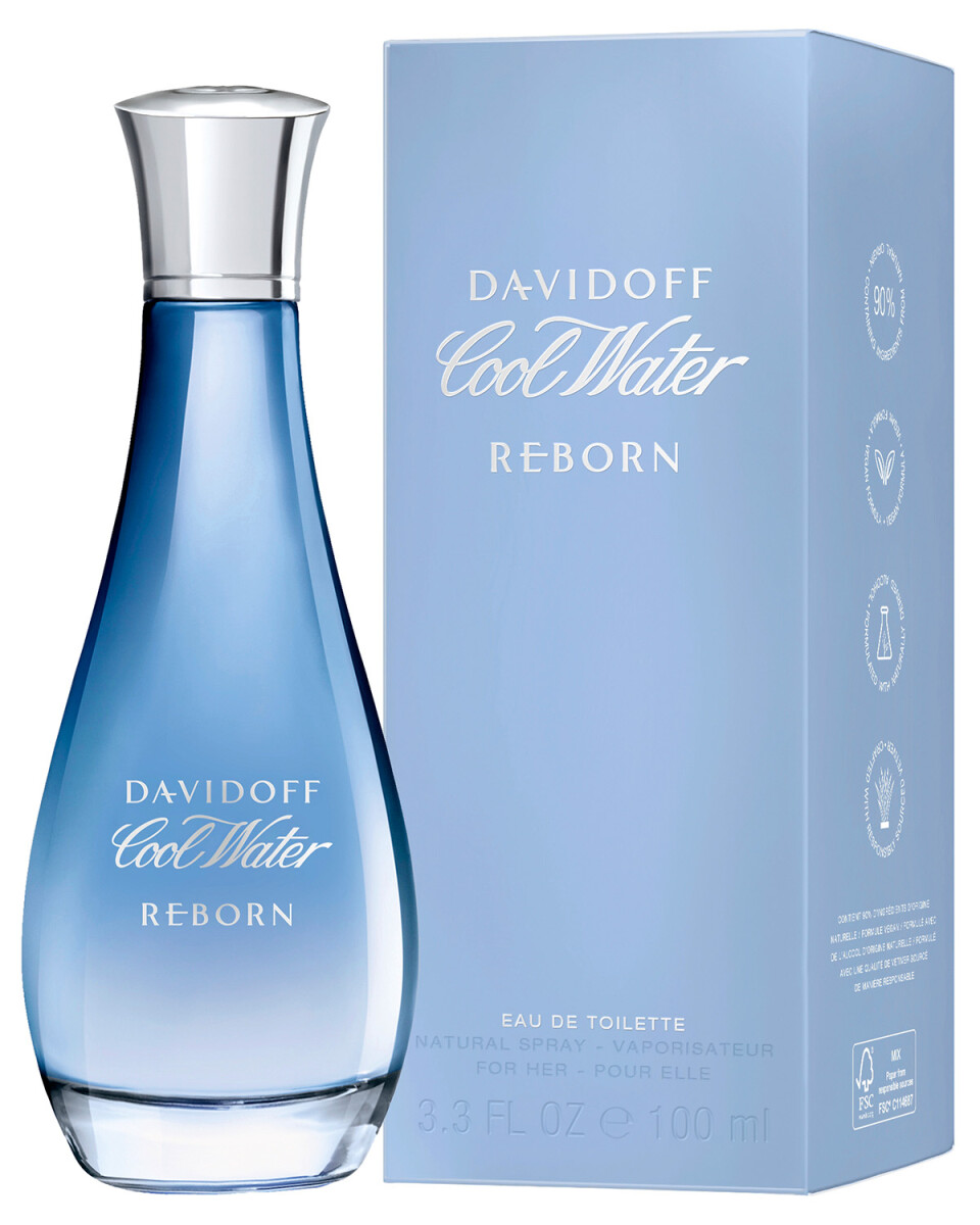 Perfume Davidoff Cool Water Reborn for Her 100ml Original 