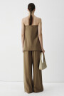 PANTALON ANCHO Beige