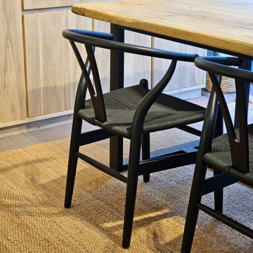Sillas Wishbone BLACK Sillas Wishbone BLACK