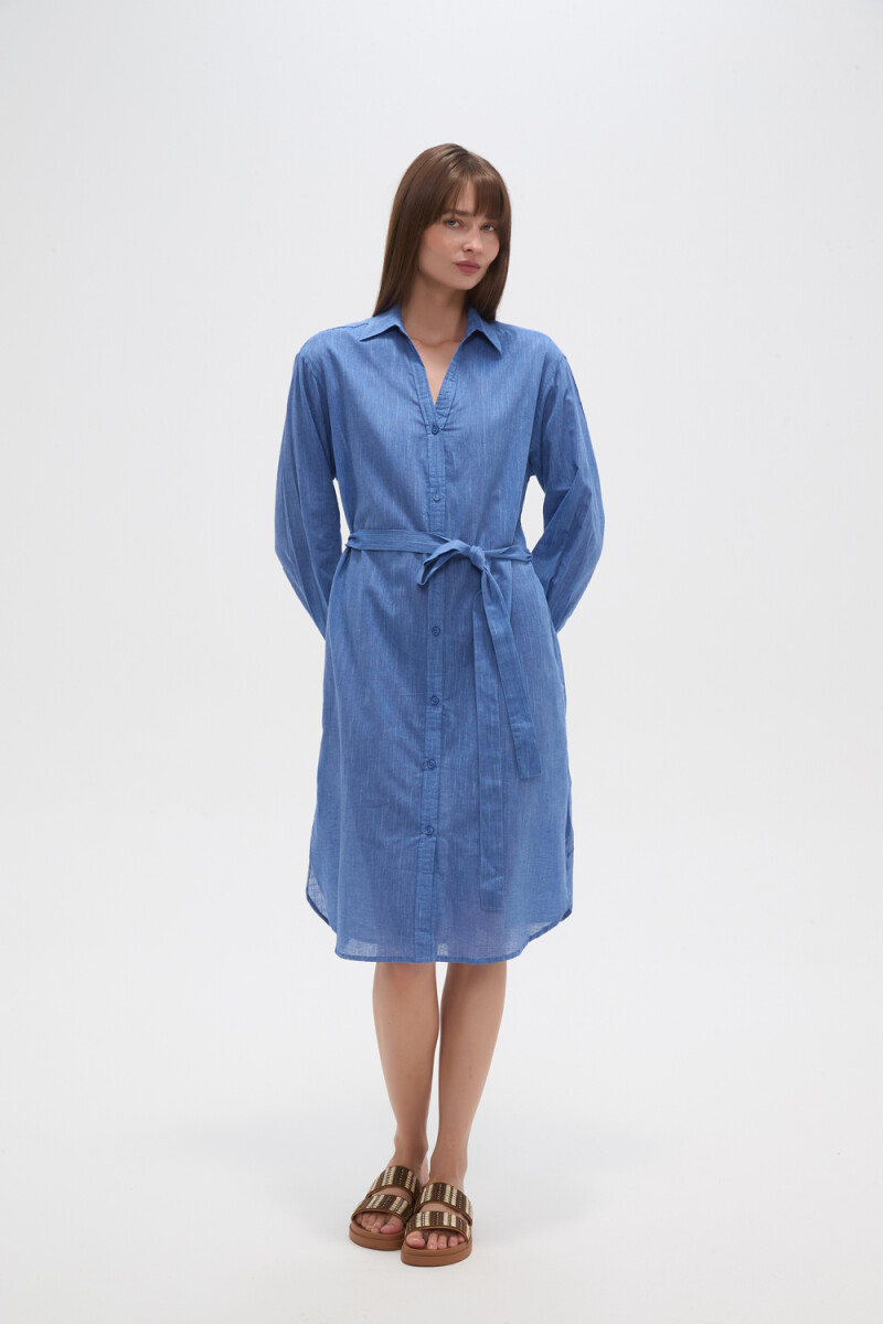 Vestido Jamin - Anil 