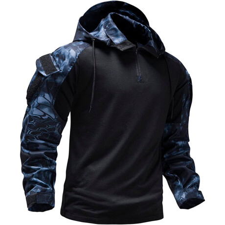 Buzo Uzspace Canguro Táctico Militar Con Capucha Vst013010-l