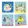 Crear animales marinos con stickers Djeco Crear animales marinos con stickers Djeco