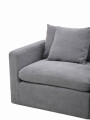 Sofá Río, 4 Cuerpos Gris