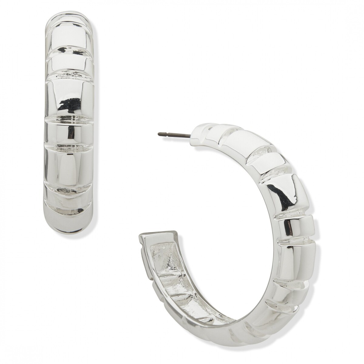 Pe 41Mm C Hoop Pst - Silver 