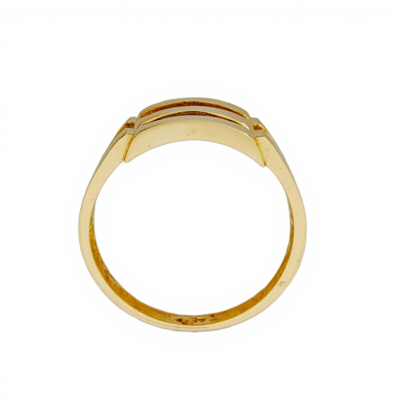 Anillo Barra -Oro bajo-Sin piedra-AN8233 sinpiedra