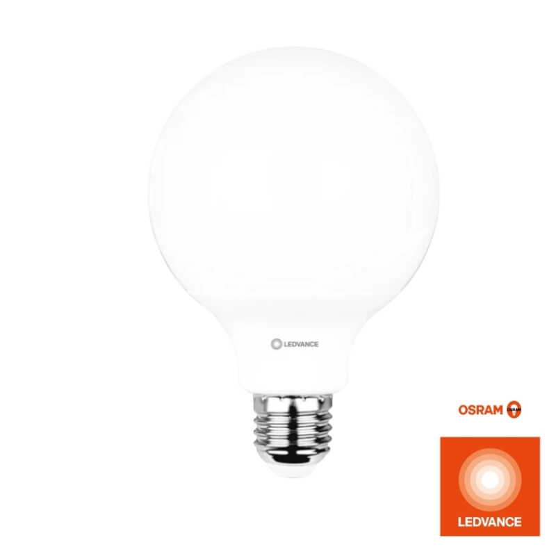 LAMPARA LED LEDVANCE OSRAM GLOBE 9W 2700K Lámpara LED LEDVANCE OSRAM Globe G95 9W Luz Cálida