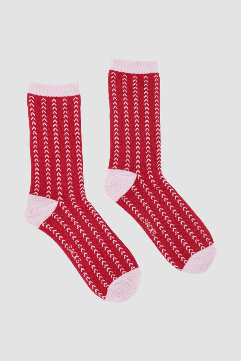 Medias con diseños. de abrigo con tener felpa interior. - Variante 34 