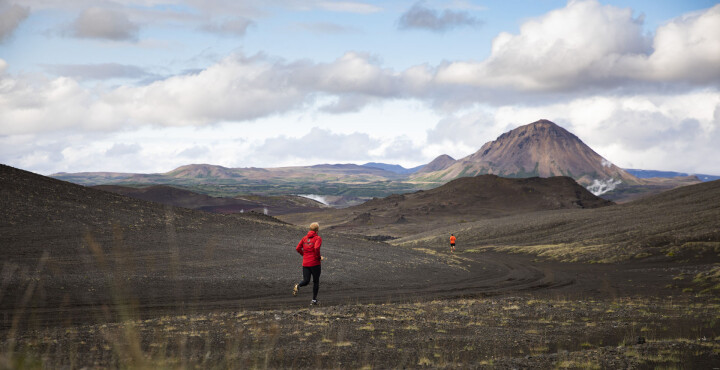 Maratón con volcanes