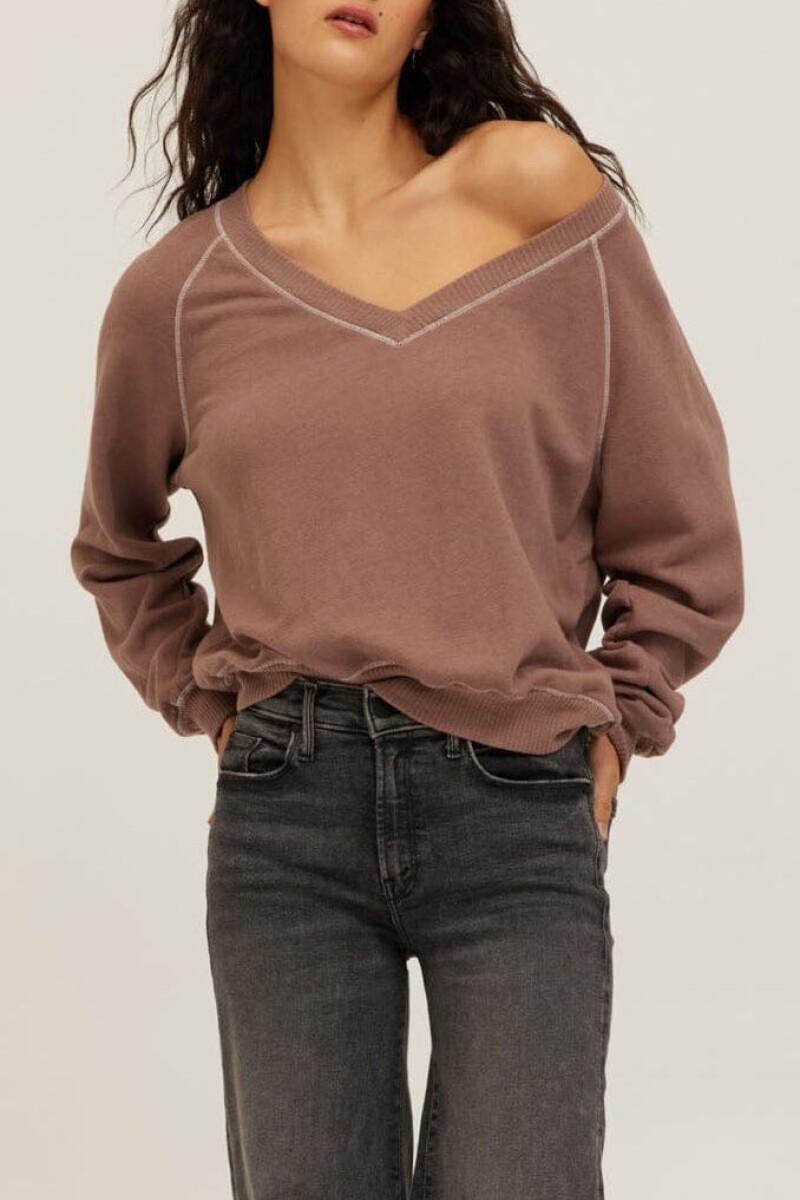 SWEATSHIRT CAMBRIDGE Taupe
