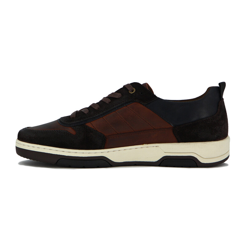 Country Calzado Casual Hombre Acordonado - Cafe Cafe