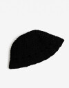 Sombreros Playa Piluso Tejido Crochet - Negro
