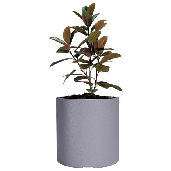 Macetero Cilindro 40 Gris Alto 40cm x 40cm diametro, 50 lts Macetero Cilindro 40 Gris Alto 40cm x 40cm diametro, 50 lts
