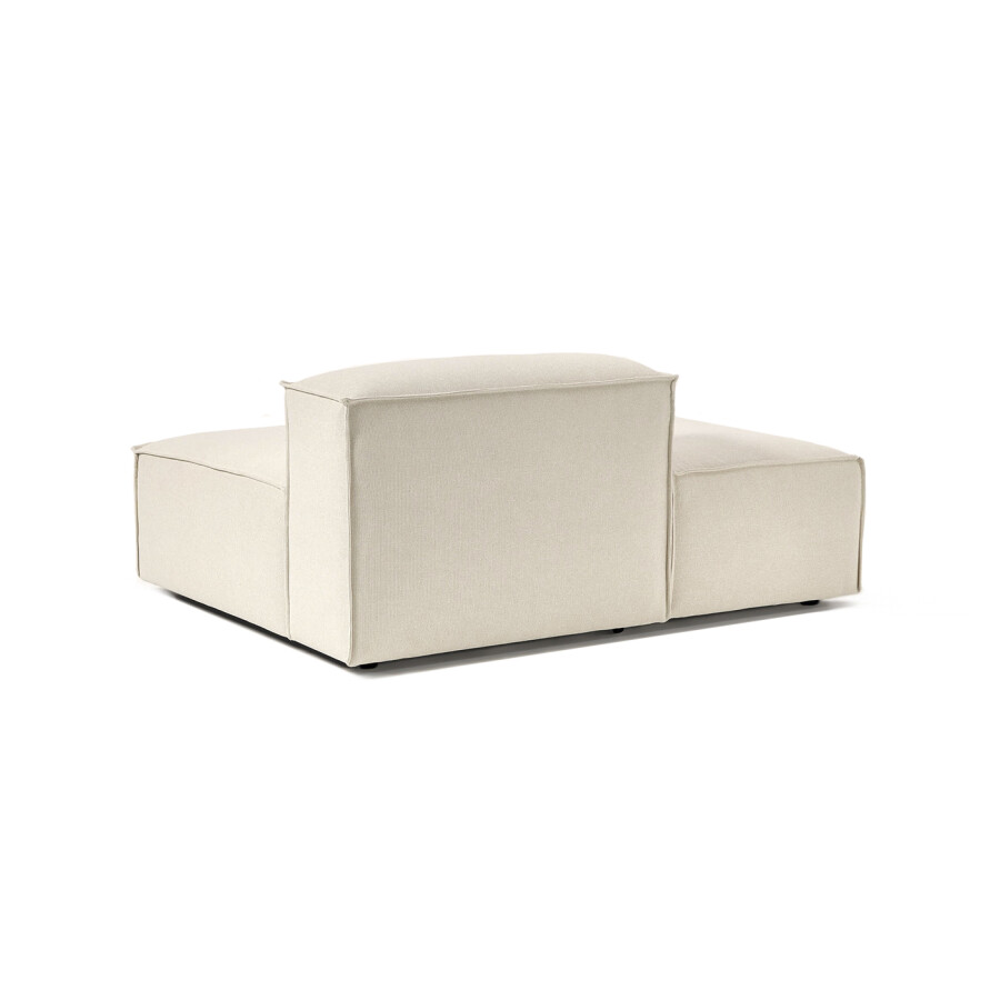 Sillón Nicole Chaise Lounge Simple Derecho Beige