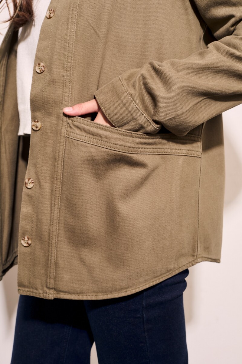 Sobrecamisa Verde Oliva