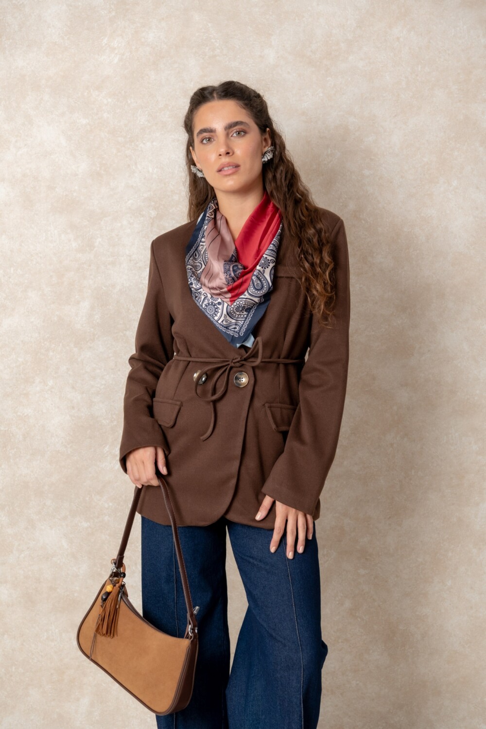 CHAQUETON TALITHA Chocolate